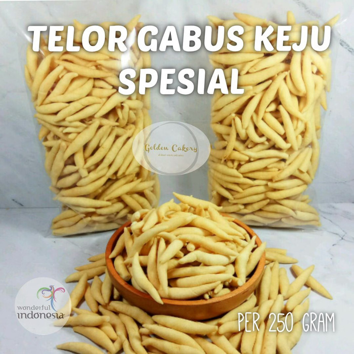 

Cemilan Telur Gabus / Cendol Keju SPESIAL - 250 gr