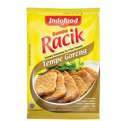 

Indofood Racik Bumbu Tempe Goreng