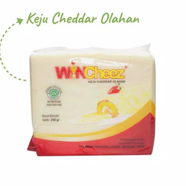 

Keju Cheddar Olahan Wincheez 250 gram - FDY