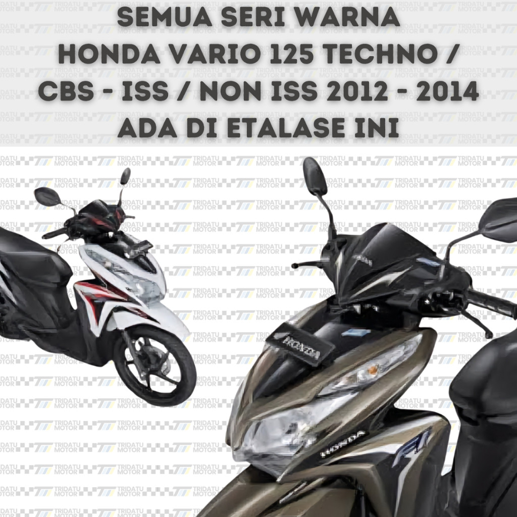 STRIPING HONDA VARIO 125 TAHUN 2012 2013 2014 2015 ORI STICKER LIS LIST DECAL HONDA VARIO 125 OLD CB