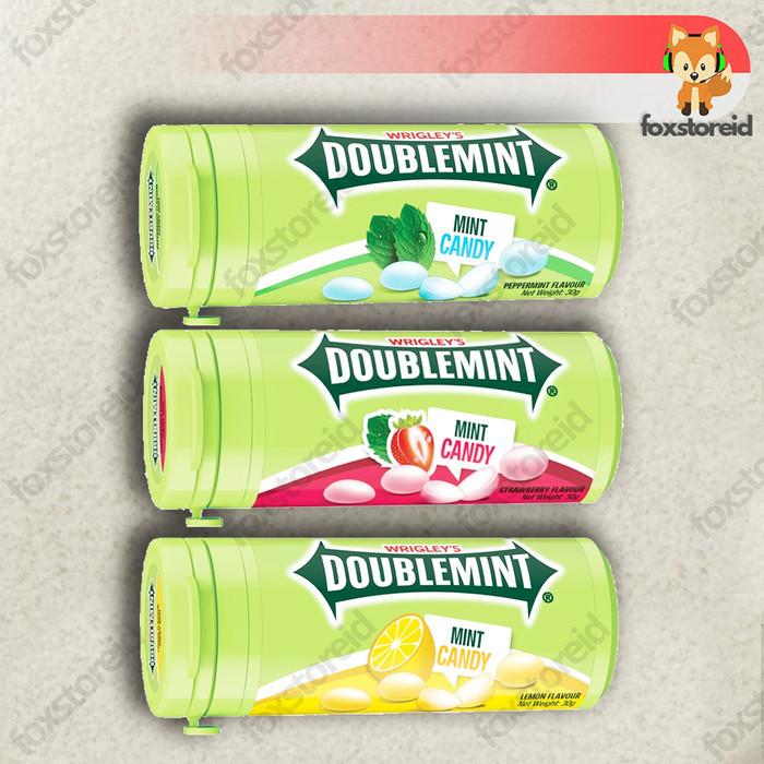 

WRIGLEYS Doublemint 30gr Mint Strawberry Lemon