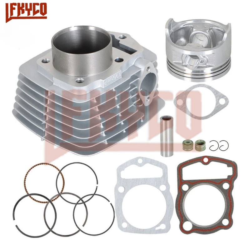 Motorcycle 196cm³ 63.5mm Cylinder 200CC Engine Motor For Honda CB200 ATC 200 XL200 XR200 Gasket Pist