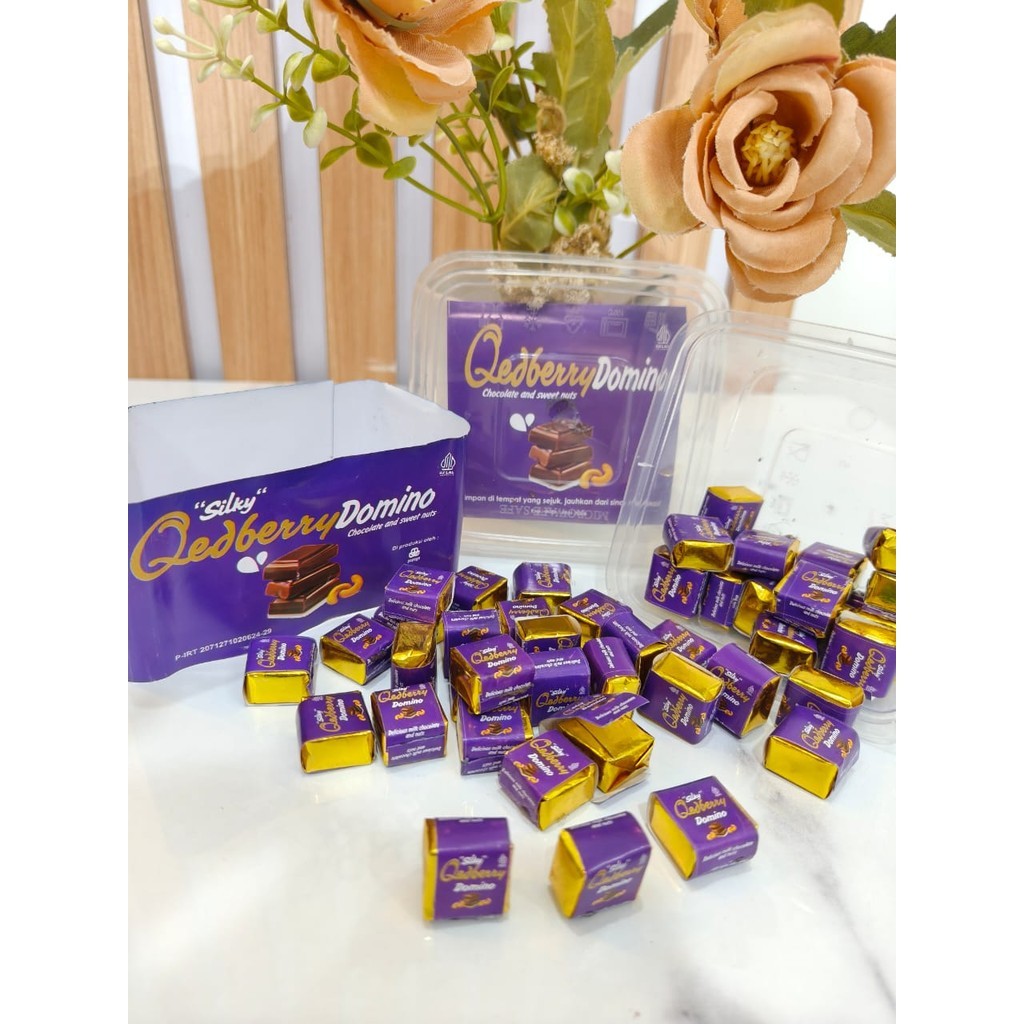 

COD Cokelat Viral Qedberry Domino (50 pcs)