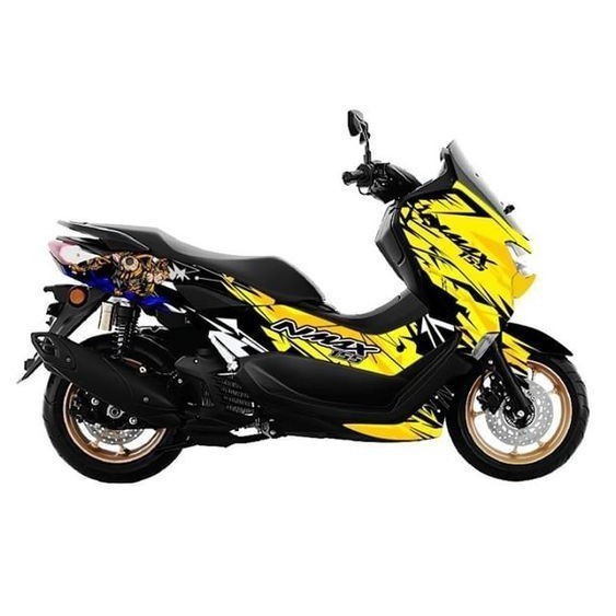 Sticker Decal Full Body Old Nmax - New Nmax 2020 Kuning Gatotkaca