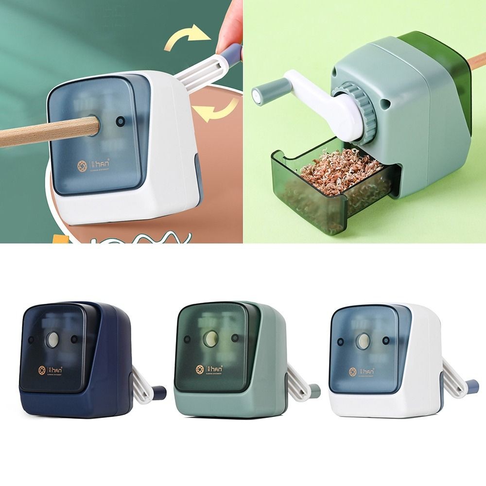 

Hand Crank Cute Simple Mechanical Pencil Sharpener Automatically Enters Lead Creative Stationery Office School Supplies