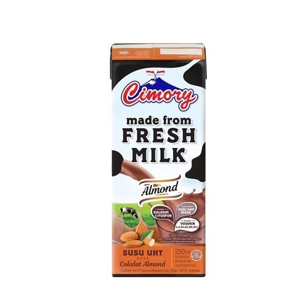 

HPM - CIMORY UHT MILK ALMOND 250 ML - SUSU CBY