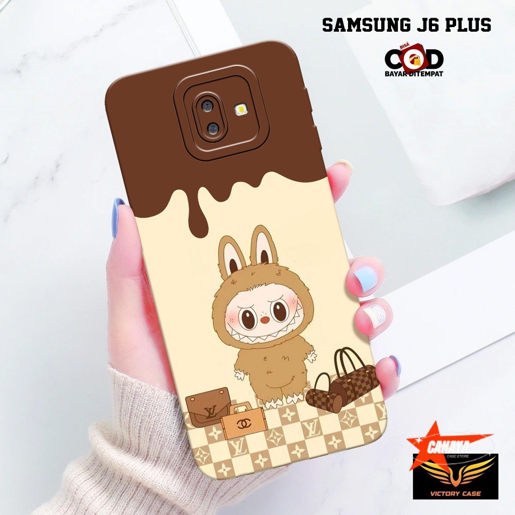 New Labubu Case - Softcase Samsung J6 Plus - Terbaru - Case Hp Samsung J6 Plus - Casing Samsung J6 P