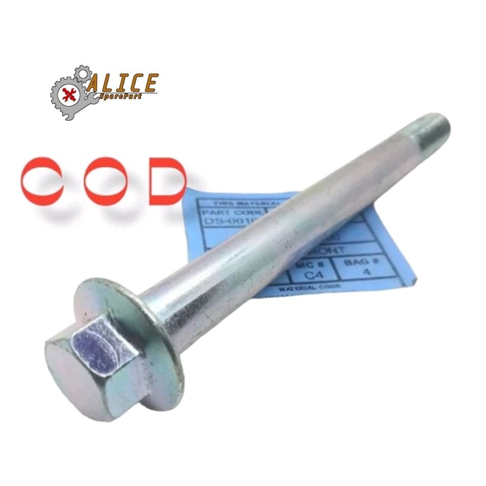 BAUT AS RODA DEPAN YAMAHA R15 Vixion byson m12x215 KUNCI 17 PANJANG 21.5cm