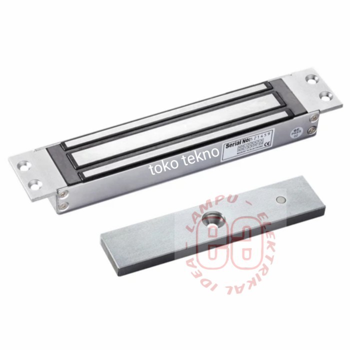 

Embedeled Emlock Magnetic Lock 600Lbs / Magnetic Lock Pintu Sliding Murah Berkwalitas