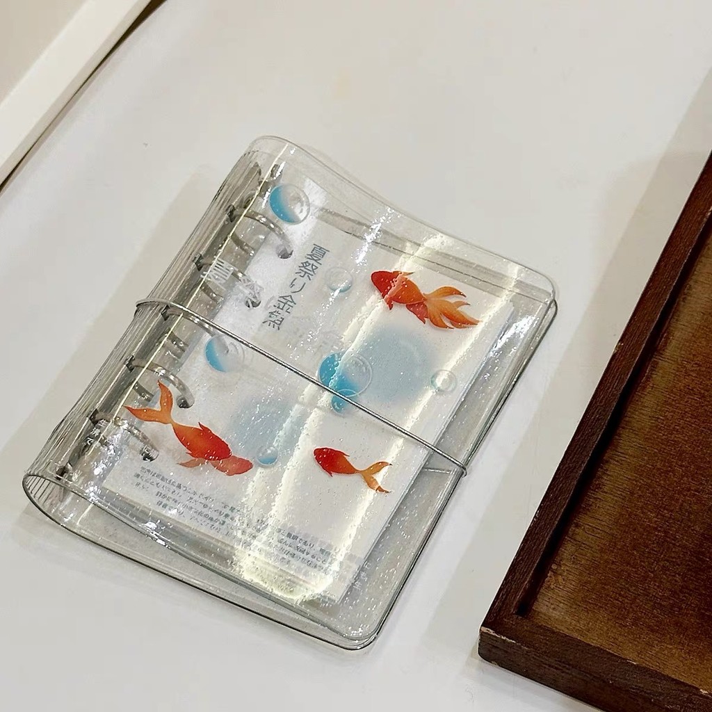 

Original Goldfish M5 binder Notebook Kpop Photocards loose-leaf book Collect Pocket book idol Photo Card Book Idol Storage book