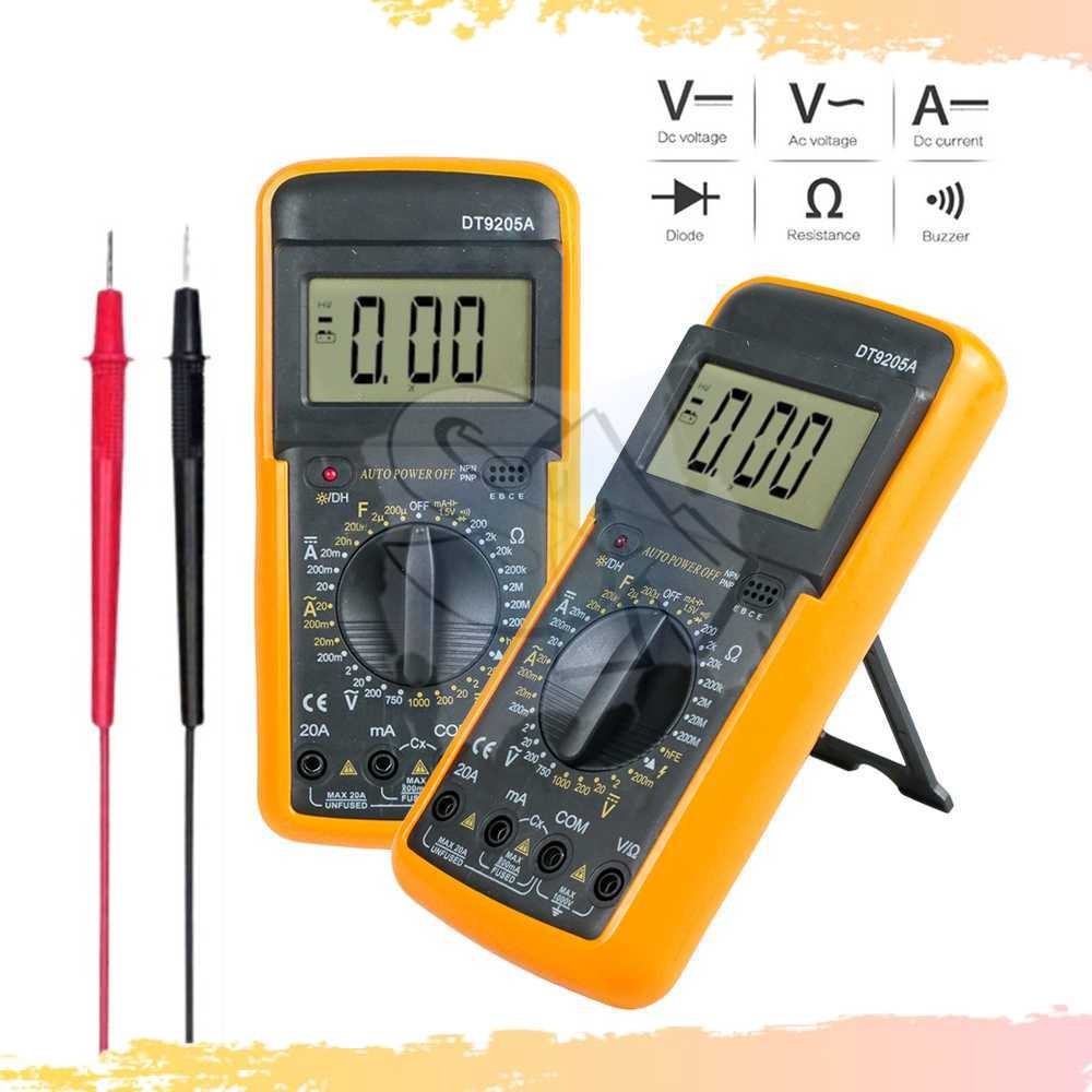 SA - RICHMETERS Pocket Size Digital Multimeter - DT9205A