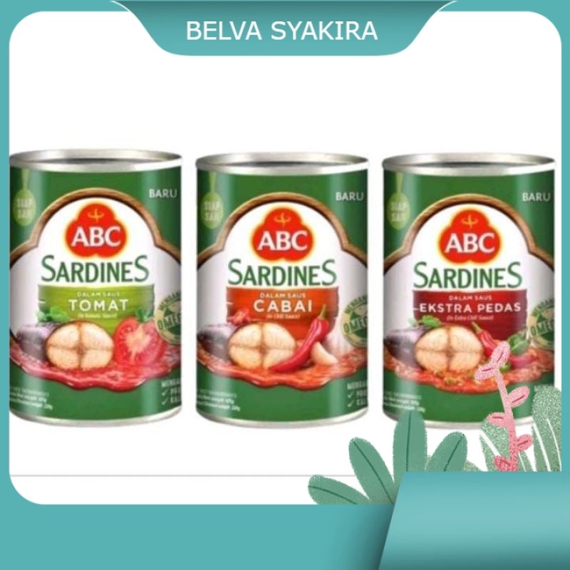 

Sarden ABC 1 Kaleng 300 gram