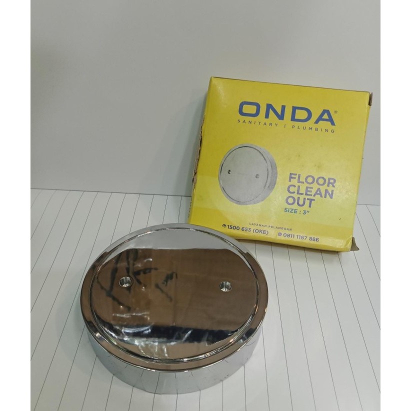 Floor Clean Out 3" Onda