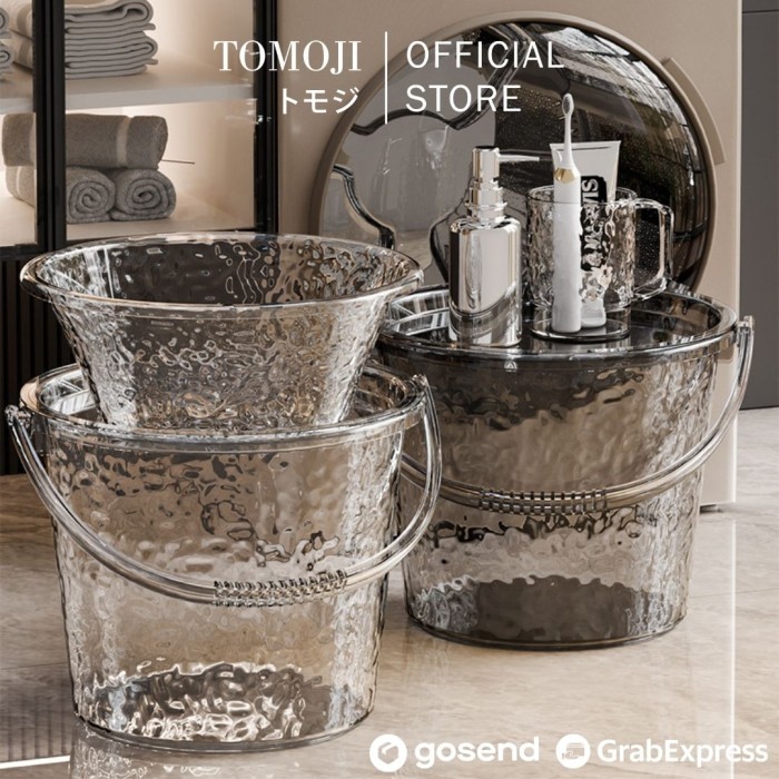 Tomoji Ember Gayung Baskom – Perlengkapan Mandi Minimalis, Estetik, & Berkualitas