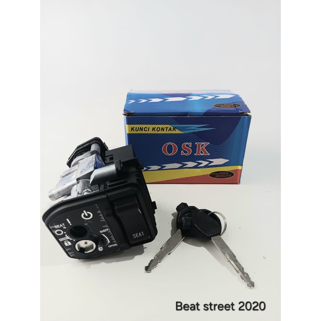 Kunci Kontak Sadel Set Beat Street Key Set Kunci Kontak Plus Sadel Honda Beat Street OSK MotorZone