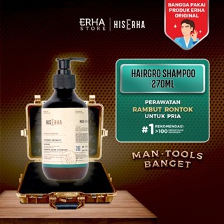[NOT FOR SALE] GIMMICK His Erha Hairgro Shampoo 270 ml - Shampo Penumbuh Rambut Pria