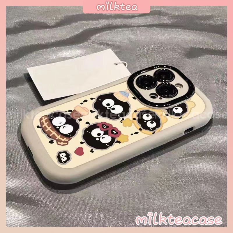 MILKTEACASE Compatible For IPhone Case 15 14 13 12 11 Xsmax Xs Xr X 7p 8p,Kue Kering Bola Batu Api Y