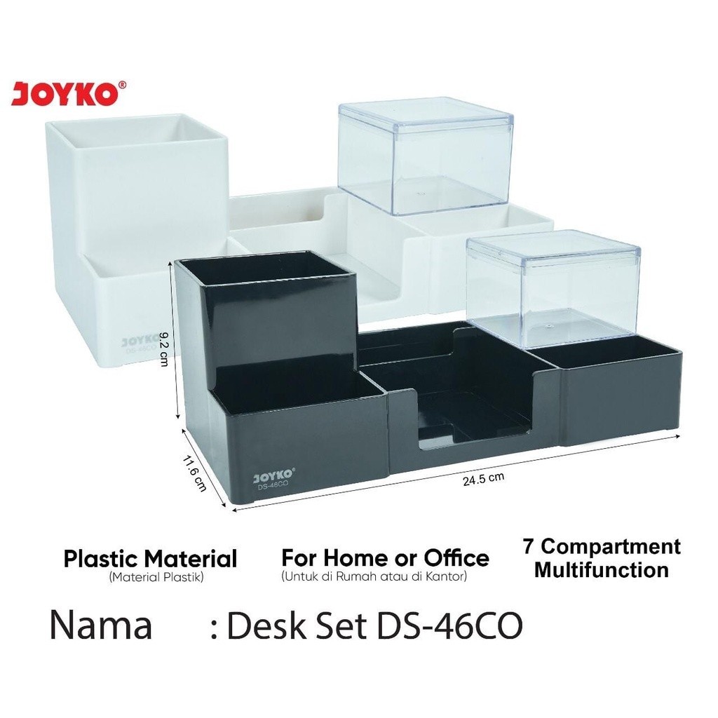 

Tempat Alat Tulis Desk Set Pen Holder Ds-46Co