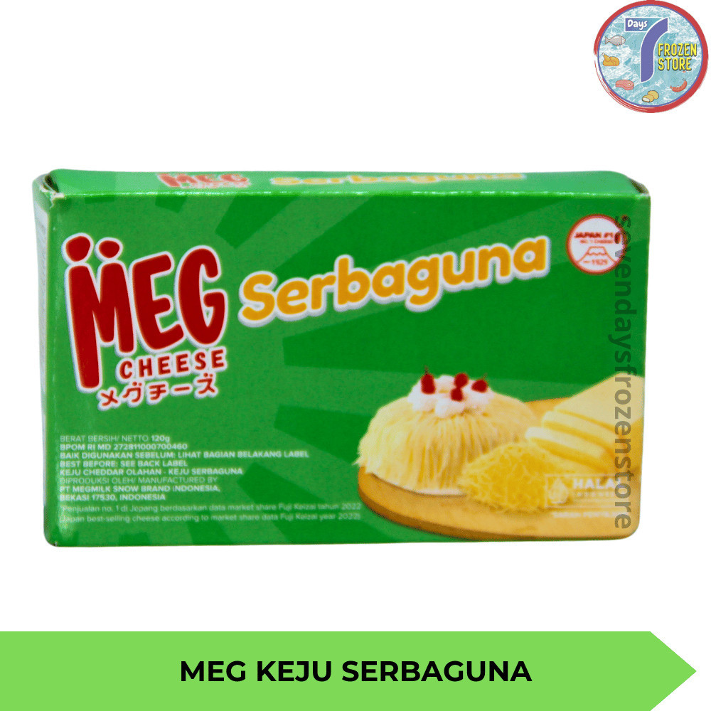 

Meg Keju Serbaguna | Keju Cheddar Olahan