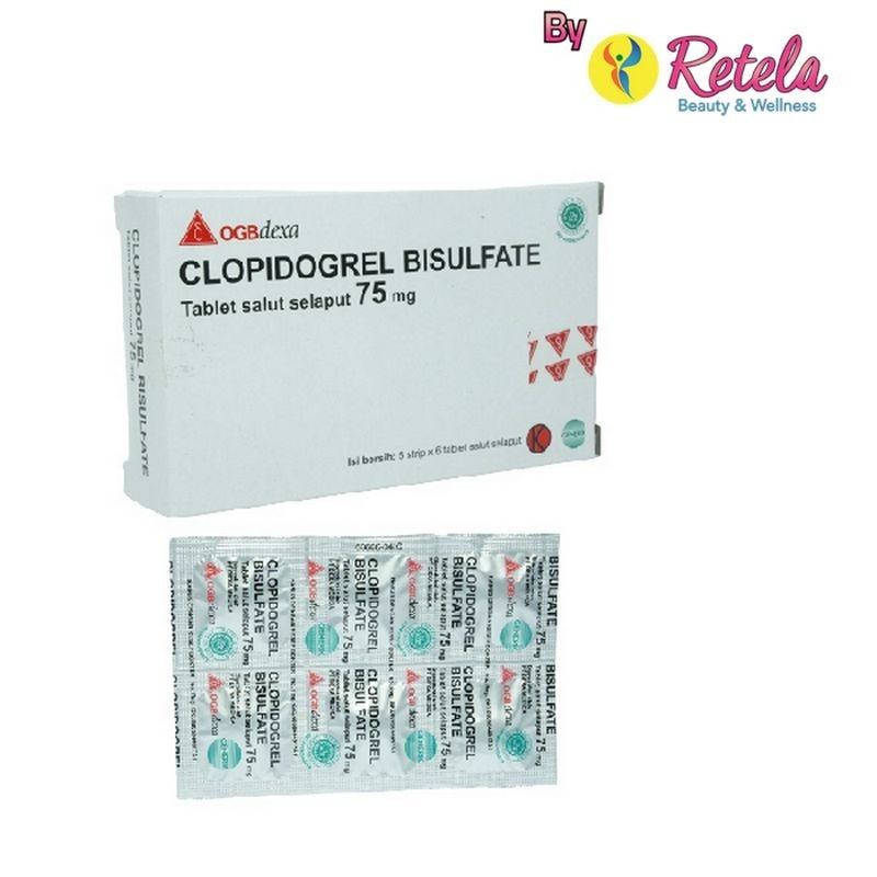 CLOPIDOGREL 75MG box 100 Tablet(dexa)
