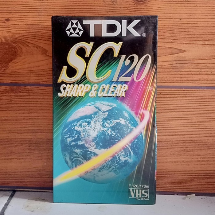 TDK Blank VHS Video Tapes SC 180