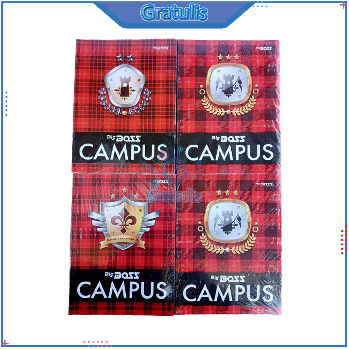

BUKU TULIS SEKOLAH BIG BOSS CAMPUS [ISI 36 50 LEMBAR/10 BUKU/1 PAK] / BIGBOS KAMPUS [1 PACK]