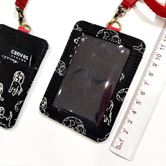 

ID Lanyard Billy Black Canvas Living