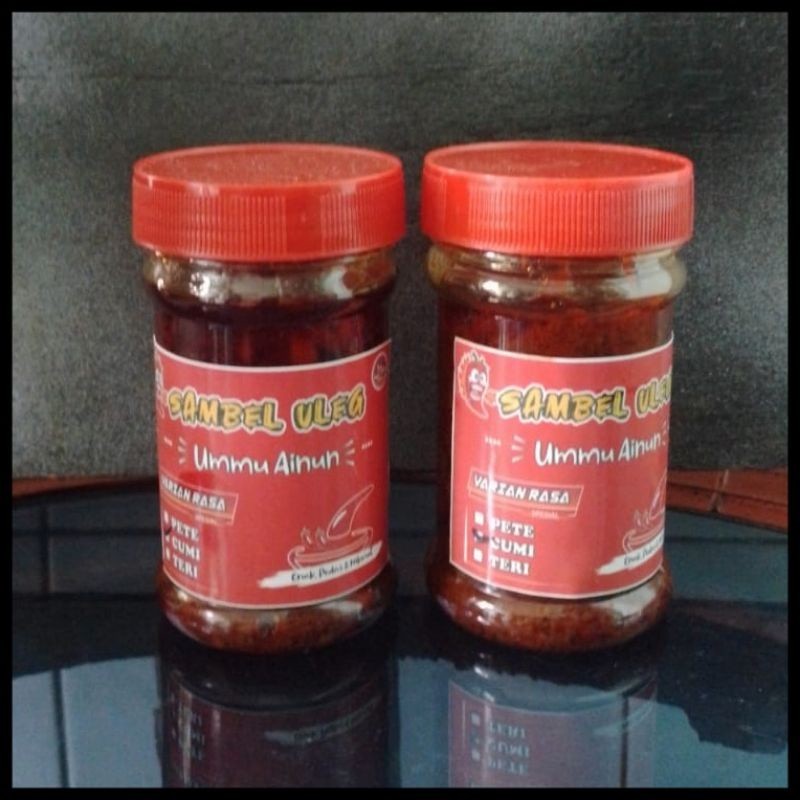 

Sambal Teri spesial 150ml sambal uleg rumahan