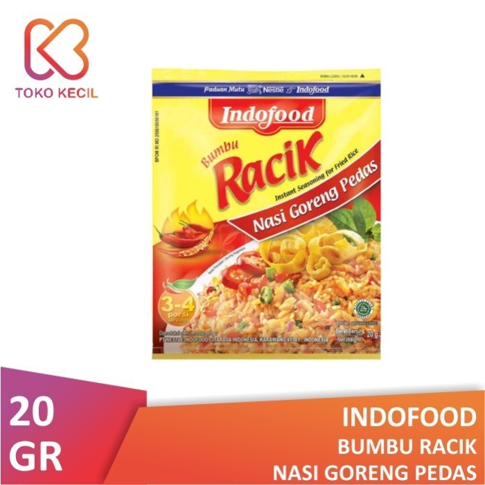 Indofood Bumbu Racik Nasi Goreng Pedas 20gr