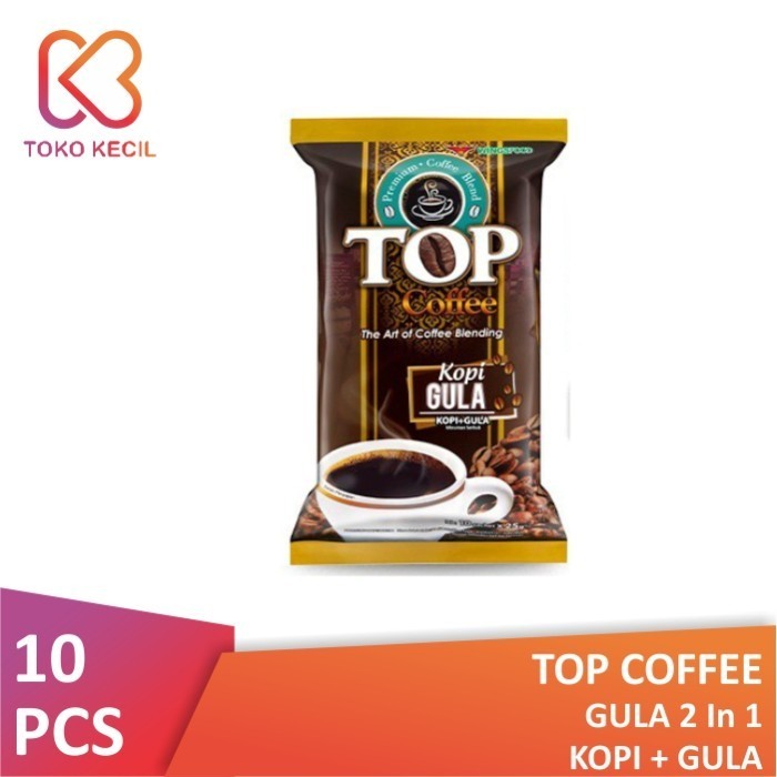 

Top Coffee Gula 2in1 25gr (Isi 10 Pcs)