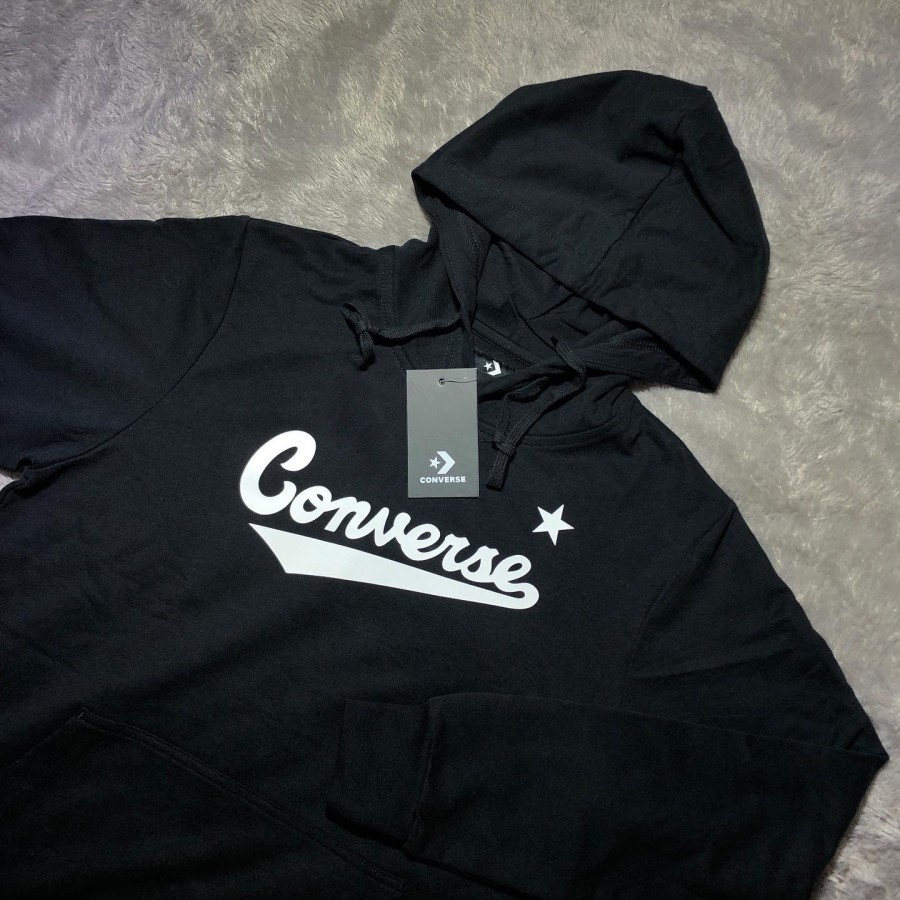Converse Hoodie Nova Mens - Hitam