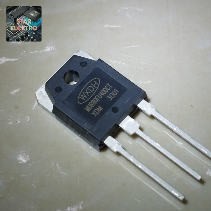 MUR80FU40DCT To-3p WXDH MUR8040 MUR 8040 DCT 80FU40 80A 400V Dioda Las