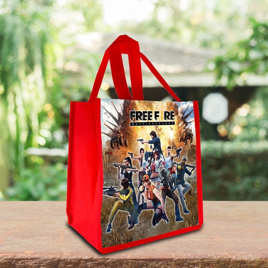 

GOODIE BAG POTRAIT FREE FIRE / TAS ULTAH READY STOK MURAH / TAS ULANG TAHUN