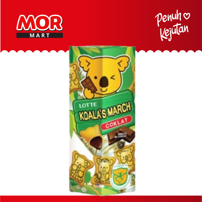 

LOTTE Koala's March Chocolate 37gr Biskuit Isi Coklat