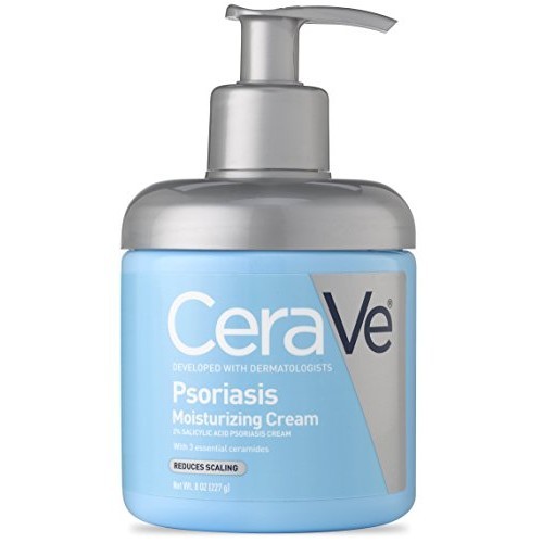 CeraVe Moisturizing Cream for Psoriasis Treatment | With Salicylic
