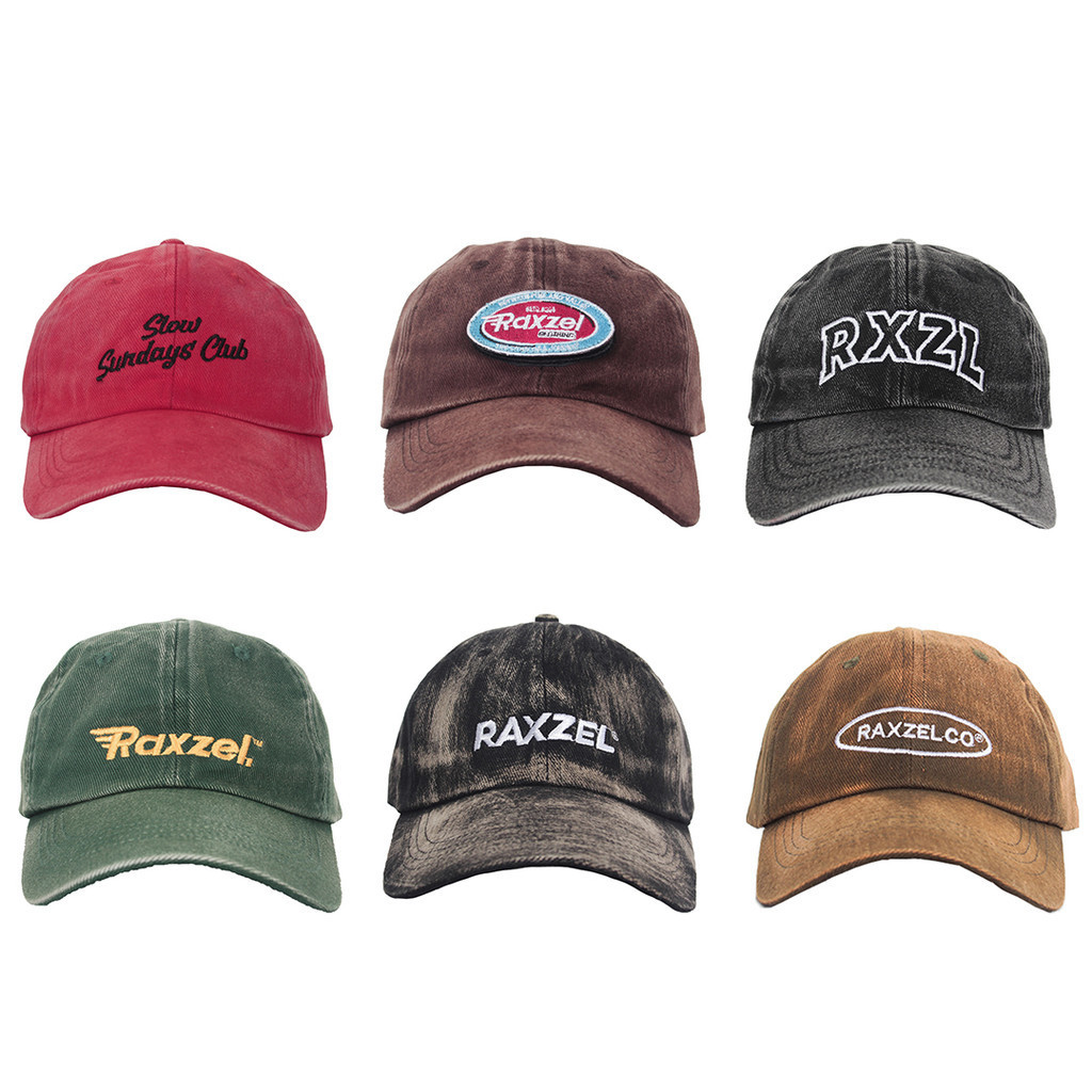 Raxzel Topi Polocap Washed Series 4D