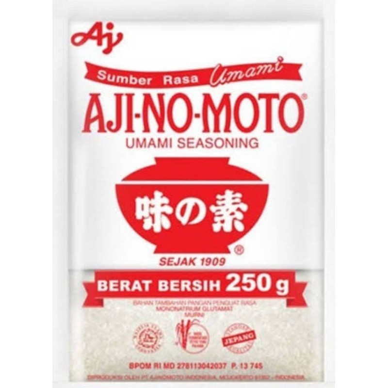 

BNS - AJINOMOTO PENYEDAP RASA MSG MICIN 250G - ARM