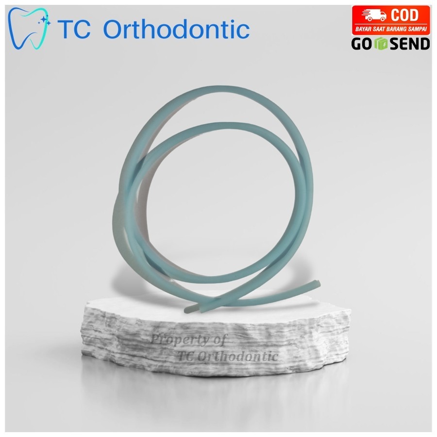 Karet Thailand Untuk Behel Gigi Warna Tosca / Karet Behel Gigi Thailand