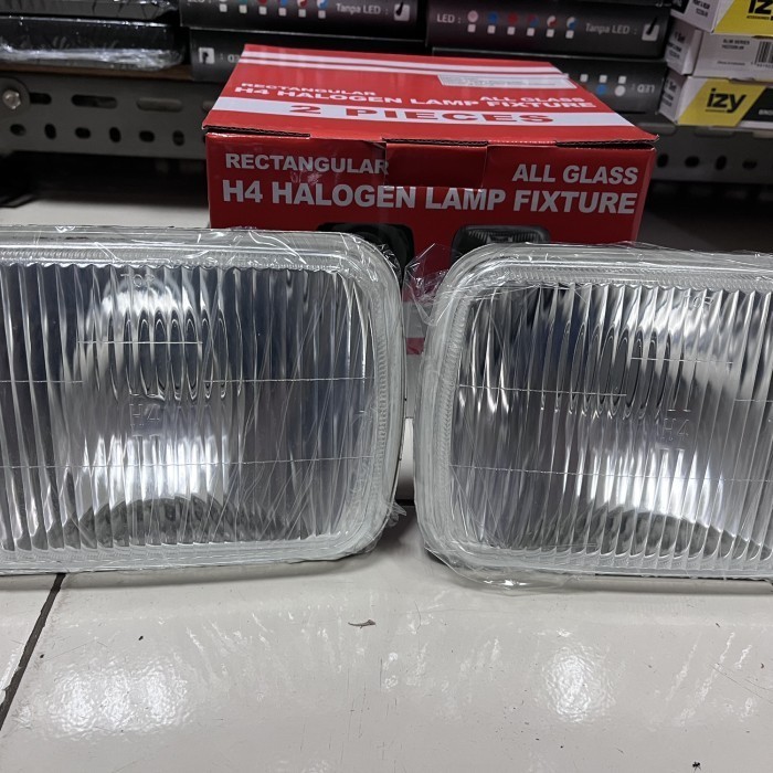 Lampu Mobil H4 Halogen Headlamp 7" Inch Kotak Inci Suzuki Jimny Katana