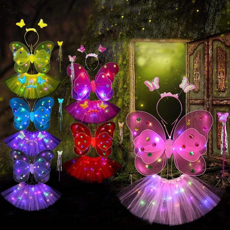 Fairy Princess Costume Girls Princess Costume With Headband Little Fairy Princess Dress Up Role Play