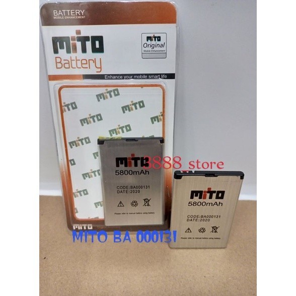 BATRE BATRAI BATERAI BATTERAY MITO CORE A67 - BA 00131 - DOBLE POWER batre hp
