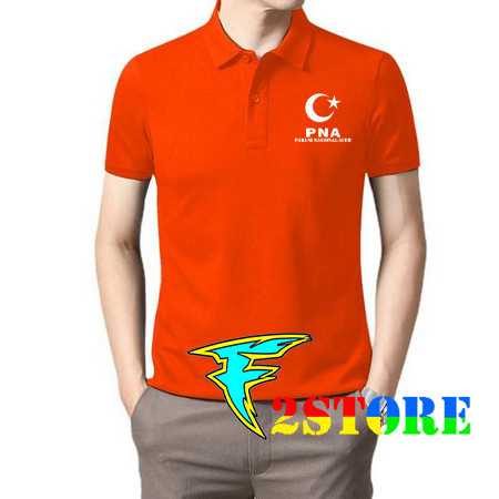 Baju T-shirts kerah model Polo PARTAI NASIONAL ACEH - PNA CJ.52