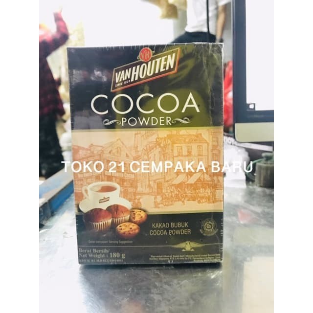 

Van Houten Cocoa Powder 180 gram | Van Houtten Coklat Bubuk Promo 180g