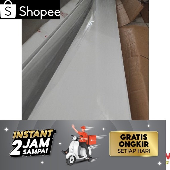 Plafon Pvc Putih polos .