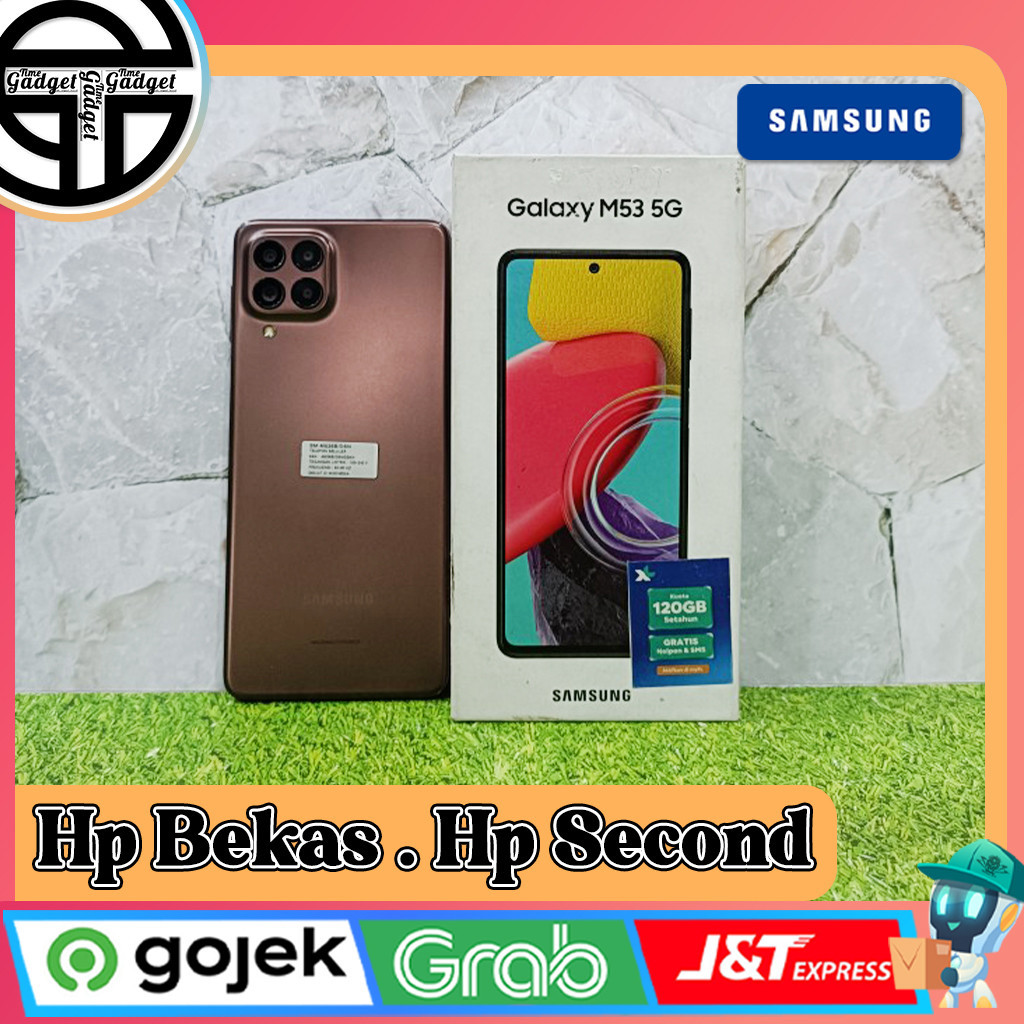 Samsung M53 | M54 5G Ram 8 Rom 256GB Second Original Resmi Indonesia