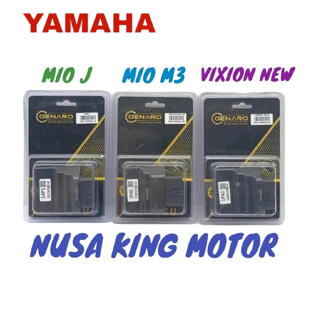 ECU RACING YAMAHA VIXION NEW MIO J MIO M3 KUALITAS TERJAMIN GENARO