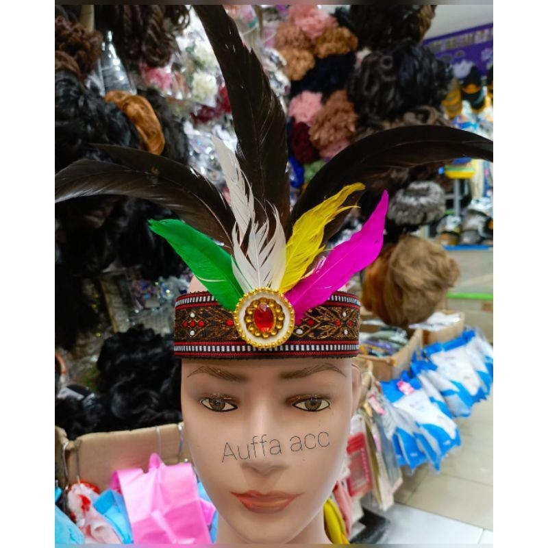 BANDO KEPALA ANAK COWOK/ HIASAN KEPALA UNTUK TARI TRADISIONAL/HIASAN NARI UNTUK ANAK COWOK
