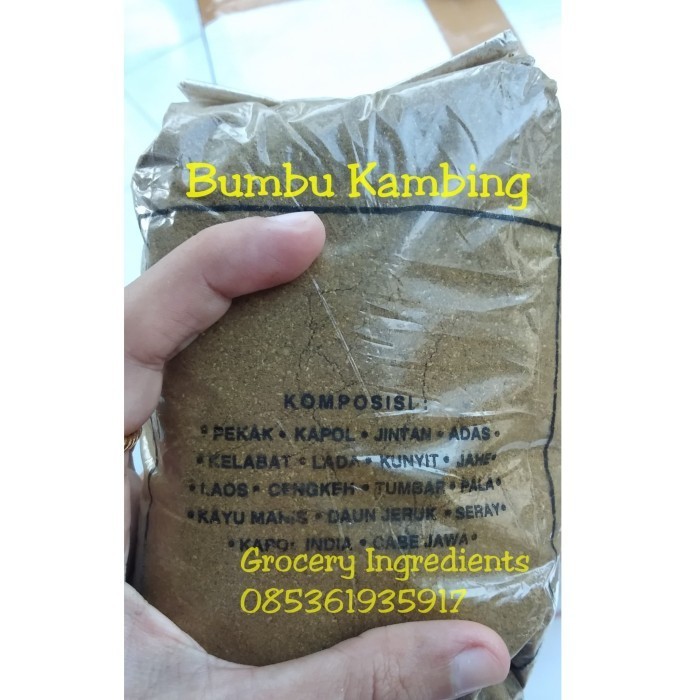 

New Promo-[sukron_86] Bumbu padang 250gram / bumbu pemasak kambing / sari minang