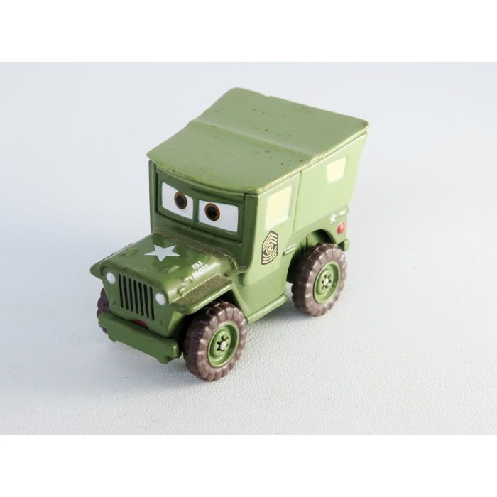 ER27 Mattel Disney Pixar Cars loose Sarge - Jeep Willys