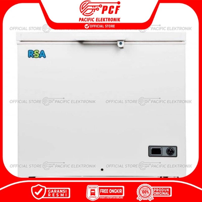 PROMO BIG SALE Chest Freezer / Box Freezer RSA 200Liter CF-210 / CF210